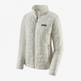 Women's Nano Puff Jacket-Birch White
