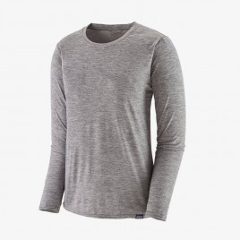 Women's Long-Sleeved Capilene Cool Daily Shirt-Feather Grey