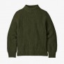Women's Off Country Mock Neck Sweater-Basin Green