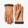 Men's Hestra® Deerskin PrimaLoft® Ribbed Gloves