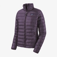 Women's Down Sweater Jacket-Piton Purple