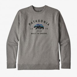 Patagonia Men's Arched Fitz Roy Bear Uprisal Crew Sweatshirt