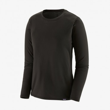 Women's Long-Sleeved Capilene? Cool Daily Shirt-Black