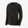 Women's Long-Sleeved Capilene Cool Daily Shirt-Black